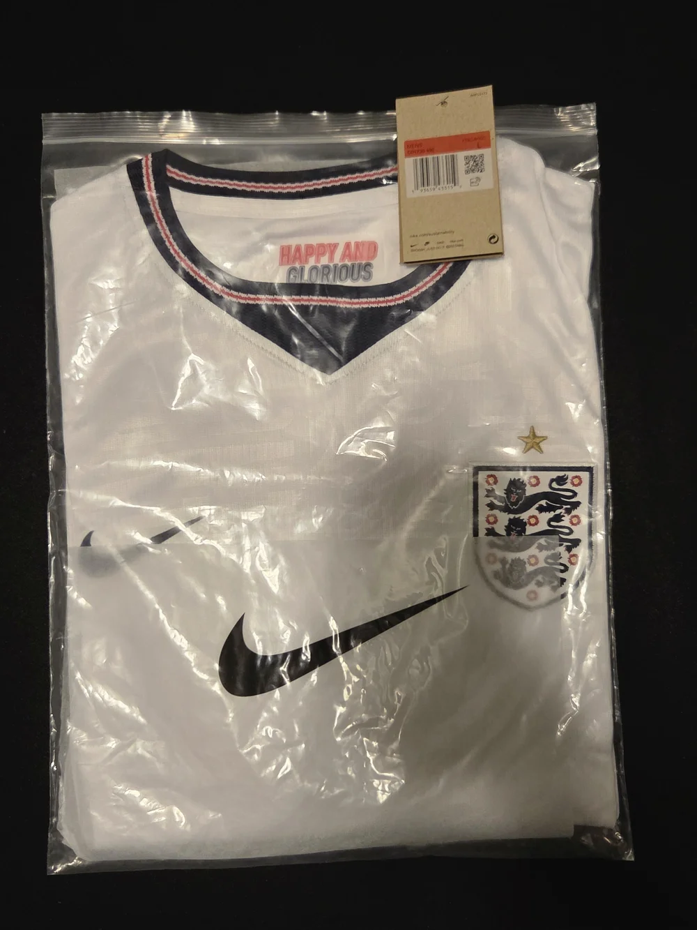 Nike England White National Team Soccer Jersey - Picture 6 of 8